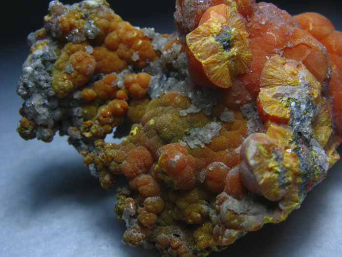 雌黄和雄黄两种矿物共生矿物标本晶体宝石原石原矿石观赏石奇石,雌黄,雄黄