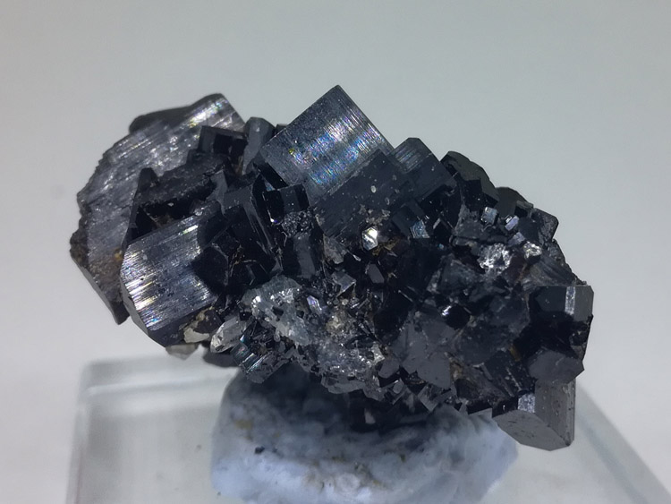 Super shine Babingtonite  stone, crystal mineral crystal gem stone ore samples,Babingtonite,Prehnite,Epidote