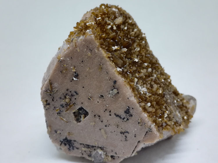 福建龙岩辉沸石和长石共生矿物标本晶体宝石原石原矿观赏石奇石,辉沸石,长石