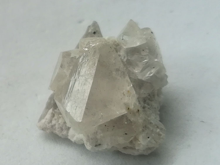 福建托帕石(黄玉)和茶水晶共生矿物标本晶体宝石原石原矿,黄玉,水晶