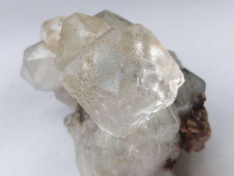 内蒙透明萤石水晶日光榴石共生矿物标本晶体晶簇宝石原石原矿石,萤石,水晶,日光榴