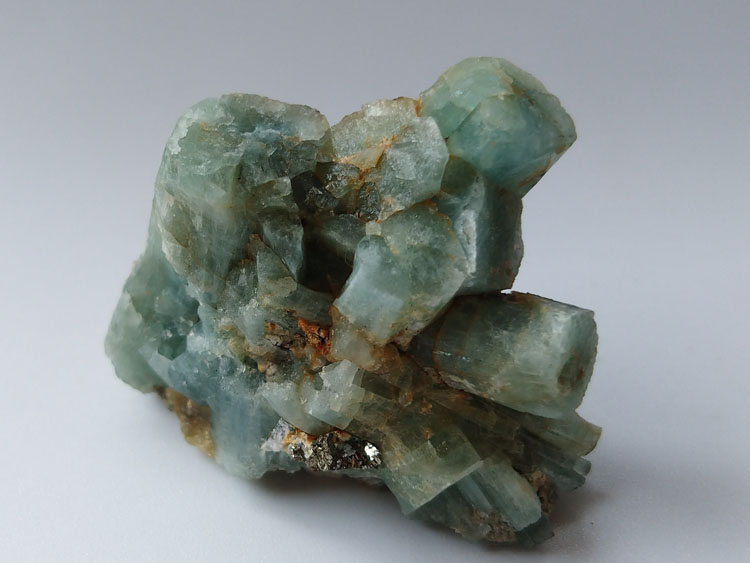 自釆海蓝宝石宝石原石原矿石绿柱石矿物标本晶体晶簇能量石摆件,海蓝宝石