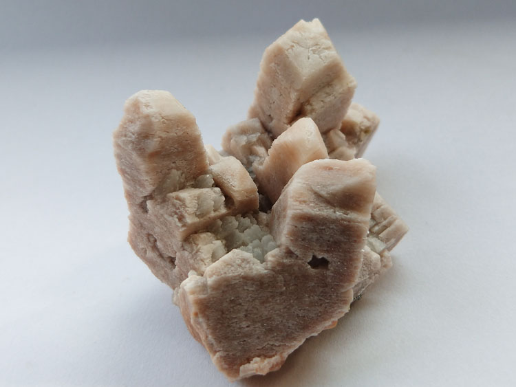 微斜长石和钠长石共生矿物标本晶体宝石原石原矿石观赏石,长石,水晶