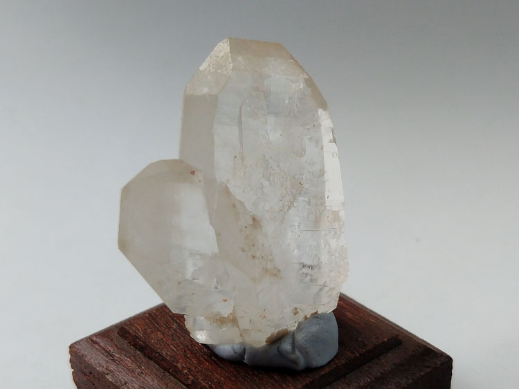 日本律双晶水晶双头水晶宝石原石原矿石矿物标本晶体晶簇晶洞能量,水晶