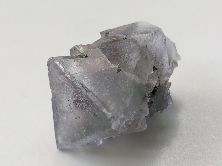 蓝紫色八面体萤石长石共生矿物标本晶体晶簇晶洞宝石原石原矿石,萤石,,长石