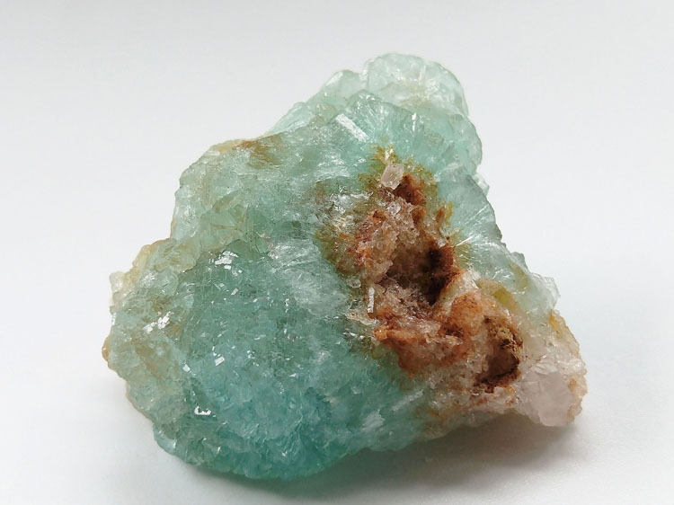 Light blue Hemimorphite Quartz Mineral Specimens Mineral Crystals Gem Materials,Hemimorphite,Quartz