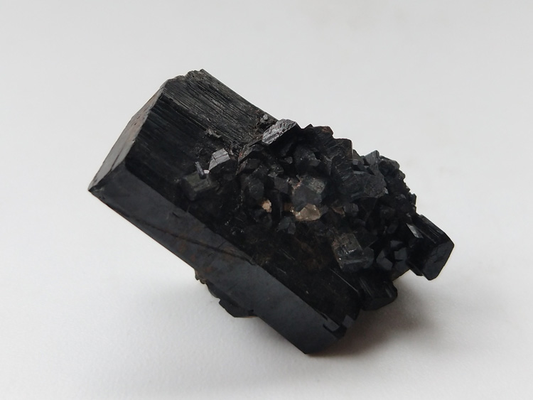 光泽好硅铁灰石水晶共生矿物晶体标本宝石原石原矿石,硅铁灰石,水晶
