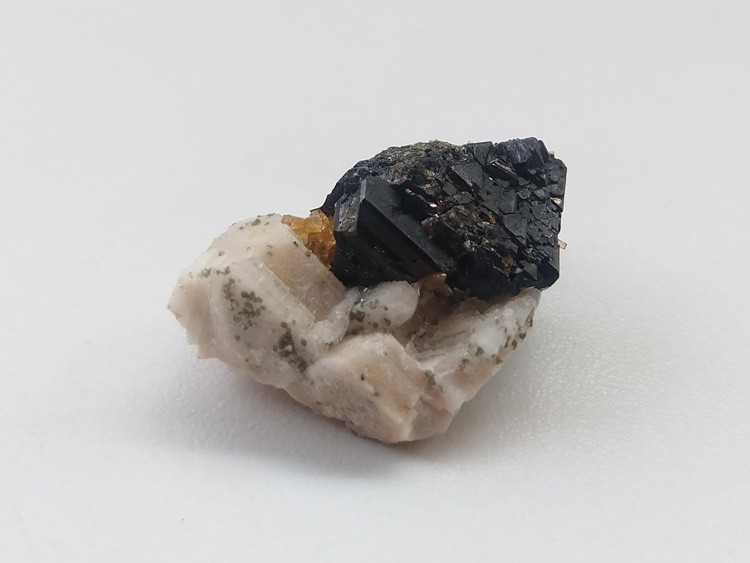 Sphalerite Marmatite Feldspar,Stilbite Mineral Specimen Crystal Gem,Sphalerite,Feldspar,Stilbite