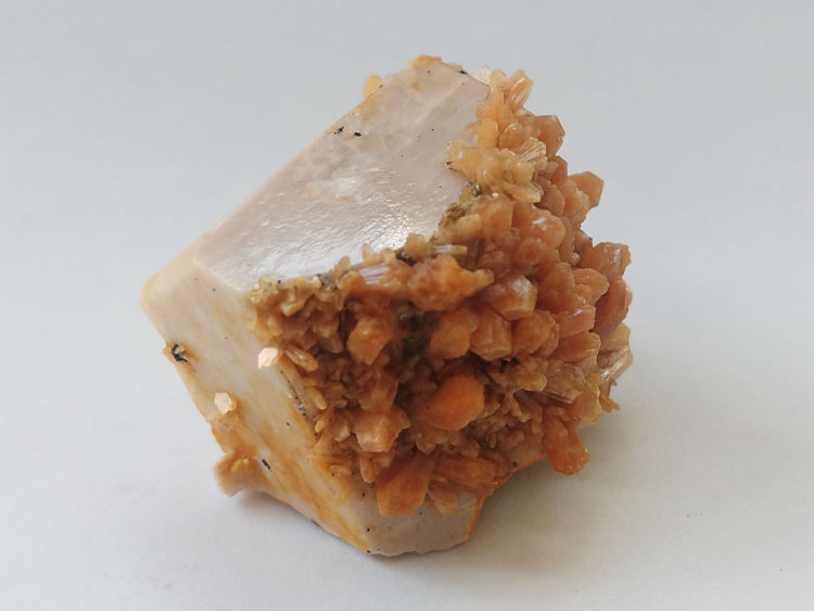 Stilbite,Microcline,Plagioclase Feldspar Mineral Specimen Crystal Gem,Stilbite,Feldspar