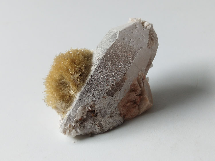 福建新出未知矿物微斜长石茶晶矿物标本晶体晶簇晶洞宝石原石原矿,水晶,长石